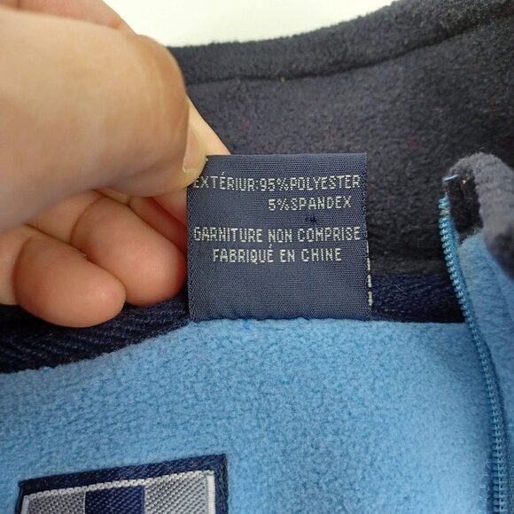 Sunice Blue Fleece 1/4 Zip Pullover Sweatshirt Women's M Warm Cozy Lounge Wear - Picture 7 of 8